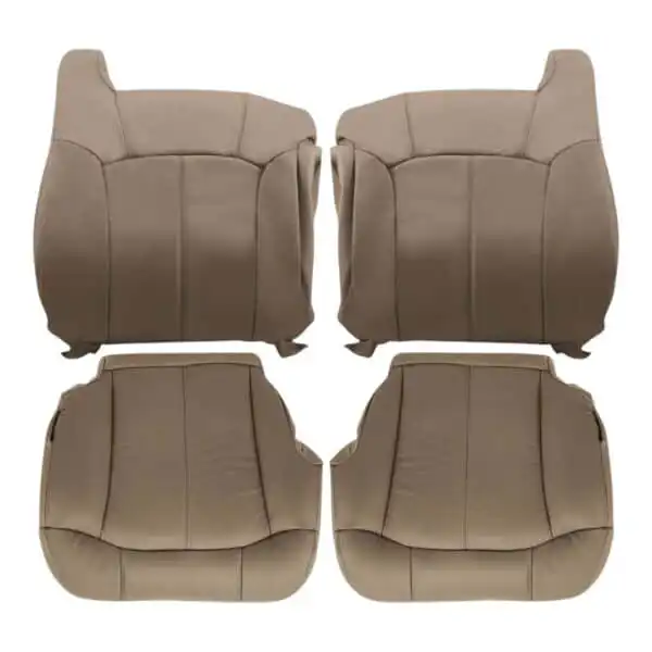chevrolet-tahoe-cuir-2000-2002-beige-avant-conducteur-et-passager-haut-et-bas-remplacement-d'origine-housse-de-siège.jpg Chevrolet Tahoe 2000-2002 - Housse de siège de remplacement OEM
