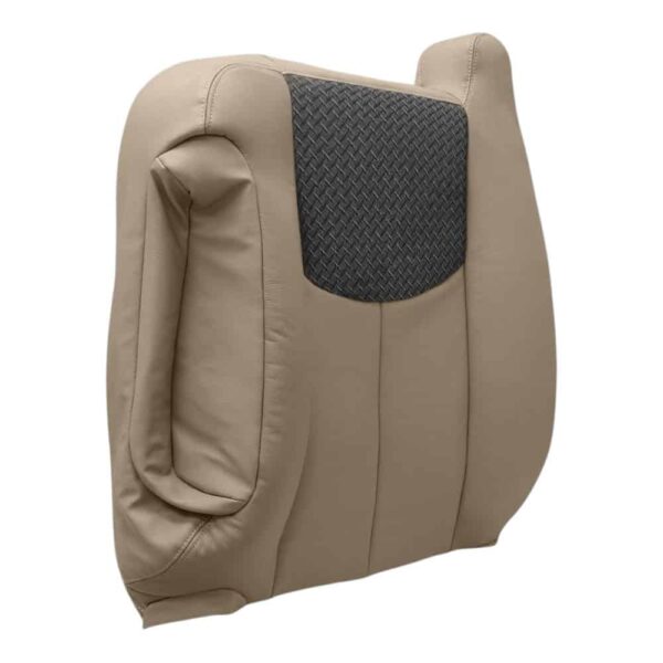 chevrolet-tahoe-cuero-con-ropa-accesorios-2001-2004-medio-neutro-con-grafito-frontal-pasajero-top-oem-reemplazo-cubreasientos-1 Chevrolet Tahoe 2001-2004 | OEM-Reemplazo Funda de asiento