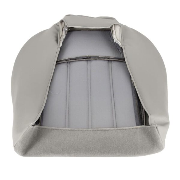 chrysler-300c-leatherette-2004-2010-light-gray-stone-front-driver-or-passenger-bottom-inside-out-view-oem-replacement-seat-cover Chrysler 300C 2004-2010 | OEM-Replacement Seat Cover