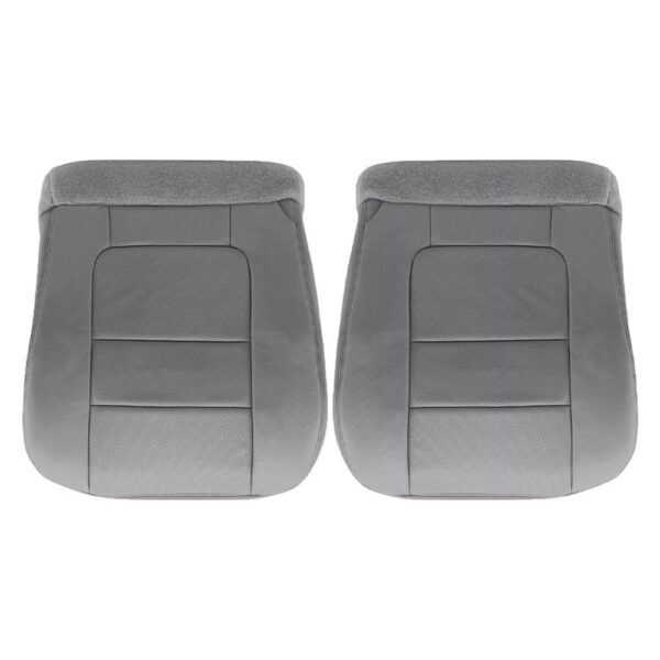 ford-f-250-f-350-lariat-perforated-leather-2001-medium-flint-gray-front-driver-and-passenger-bottoms-oem-replacement-seat-cover Ford F-250 Lariat 2001 | Funda de asiento de recambio OEM