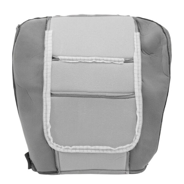 ford-f-250-f-350-lariat-perforated-leather-2001-medium-flint-gray-front-driver-or-passenger-bottom-inside-out-view-oem-replacement-seat-cover Ford F-250 Lariat 2001 | Funda de asiento de recambio OEM