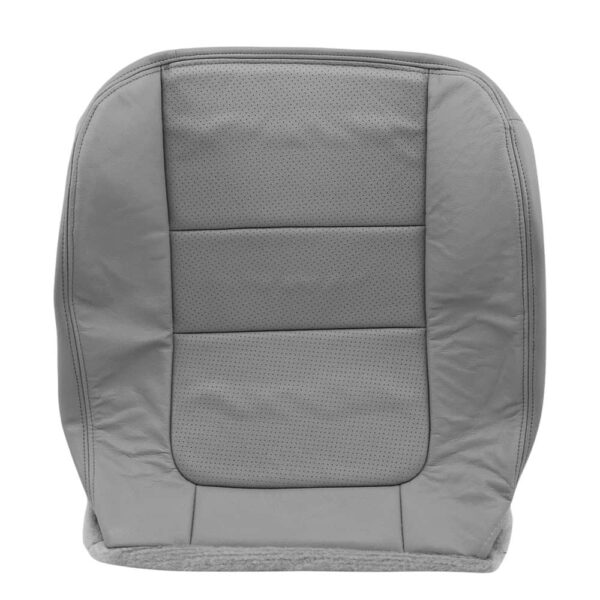 ford-f-250-f-350-lariat-perforated-leather-2001-medium-flint-gray-front-driver-or-passenger-bottom-oem-replacement-seat-cover Ford F-250 Lariat 2001 | Funda de asiento de recambio OEM