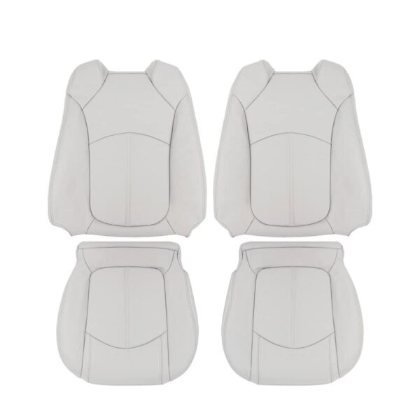 gmc-acadia-slt-perforated-leather-2007-2012-light-titanium-front-driver-and-passenger-top-and-bottom-oem-replacement-seat-cover GMC Acadia SLT 2007-2012 | OEM-Replacement Seat Cover