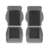 Jeep Wrangler X 2008-2010 - Housse de siège de remplacement OEM (Tissu)