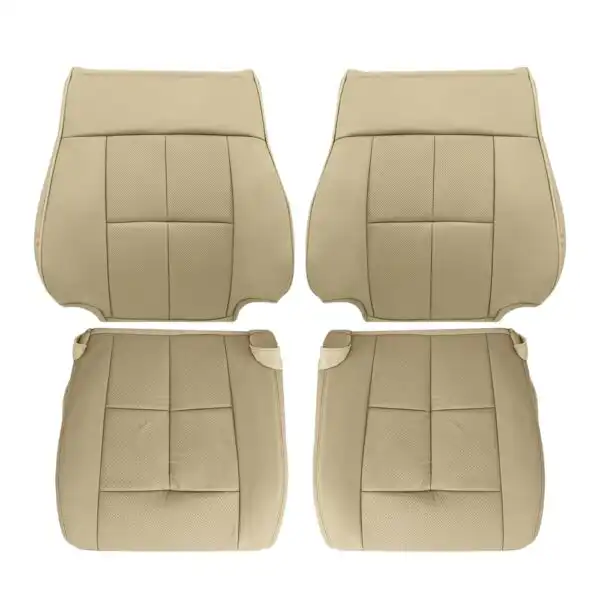lincoln-navigator-perforated-leather-2007-2014-camel-front-driver-and-passenger-top-and-bottom-oem-replacement-seat-cover Lincoln Navigator 2007-2014 - Housse de siège de remplacement OEM