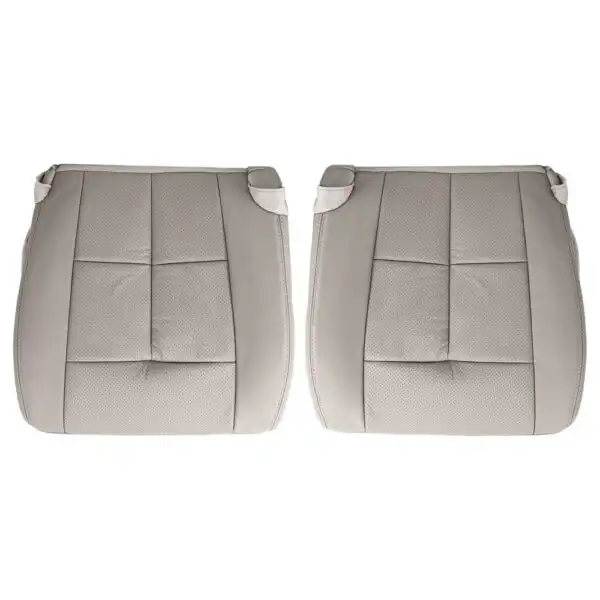 lincoln-navigator-cuir-perforé-2007-2014-gris-pierre-avant-conducteur-et-passager-fonds-oem-remplacement-de-siège Lincoln Navigator 2007-2014 - Housse de siège de remplacement OEM