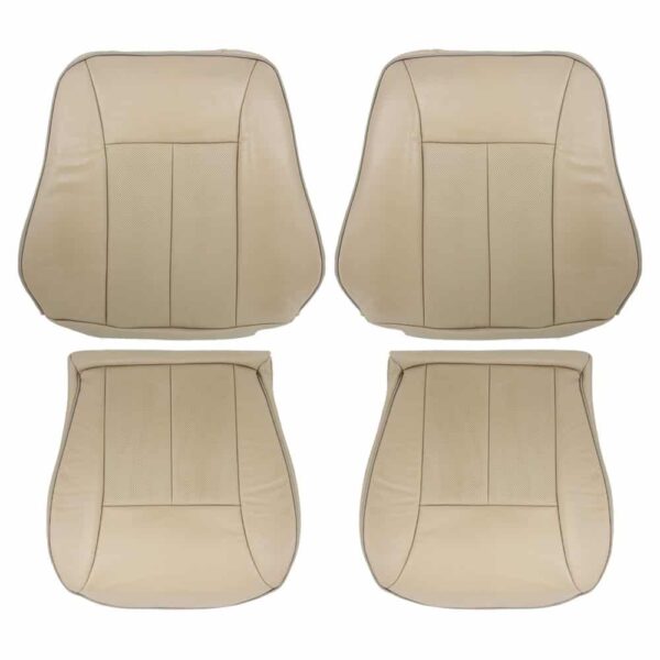 mercedes-benz-e-class-genuine-cuir-perforé-1996-2002-parchemin-conducteur-et-passager-top-et-bottom-oem-replacement-seat-cover Mercedes-Benz Classe E 1996-2002 | Housse de siège de remplacement OEM