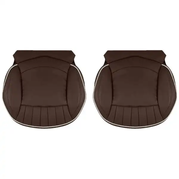 mini-cooper-cuir-2007-2015-chocolat-chaud-avant-conducteur-et-passager-fonds-oem-remplacement-de-siège Mini Cooper S 2007-2015 | Housse de siège de remplacement OEM