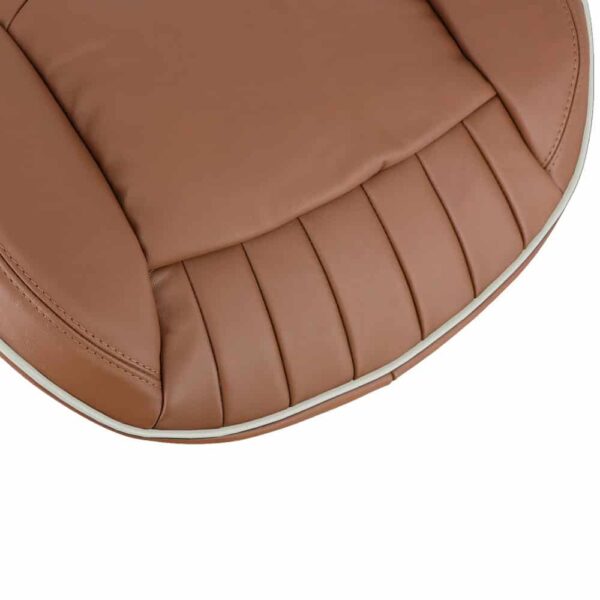 mini-cooper-leather-2007-2015-tufee-white-front-driver-or-passenger-bottom-close-view-oem-replacement-seat-cover Mini Cooper S 2007-2015 | OEM-Replacement Seat Cover