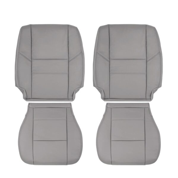 toyota-sequoia-leather-2001-2004-moon-mist-gray-front-driver-and-passenger-top-and-bottom-oem-replacement-seat-cover2 Toyota Sequoia 2001-2004 | OEM-Replacement Seat Cover