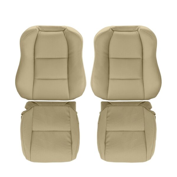 acura-tl-genuine-leather-perforated-2004-2006-parchment-front-driver-and-passenger-top-and-bottom-oem-replacement-seat-cover Acura TL 2004-2006 | OEM-Replacement Seat Cover