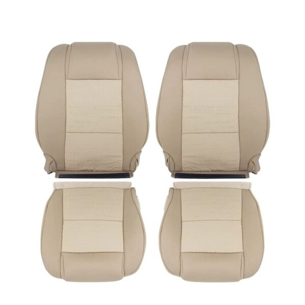 ford-mustang-cloth-2005-2009-medium-parchment-driver-and-passenger-top-and-bottom-oem-replacement-seat-cover Ford Mustang 2005-2009 - Housse de siège de remplacement OEM (Tissu)