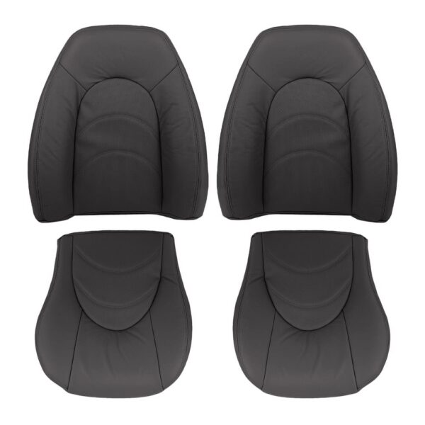 jaguar-xkr-cuir-véritable-perforé-2000-2006-charbon-chaud-conducteur-et-passager-haut-et-bas-remplacement-OEM-housse-de-siège Jaguar XKR/XK8 2000-2006 | Housse de siège de remplacement OEM (Sport)