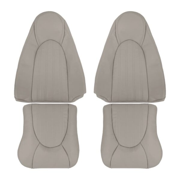 jaguar-xkr-xk8-genuine leather-1997-2000-nimbus grey-driver-and-passenger-top-and-bottom-oem-replacement-seat-cover Jaguar XKR/XK8 1997-2000 | OEM-Replacement Seat Cover