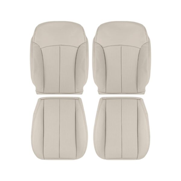 subaru-outback-genuino-cuero-perforado-2010-2014-caliente-ivory-delantero-del conductor-y-pasajero-tapa-y-fondo-oem-reemplazo-asiento-cubierta2 Subaru Outback 2010-2014 | Funda de asiento de recambio OEM