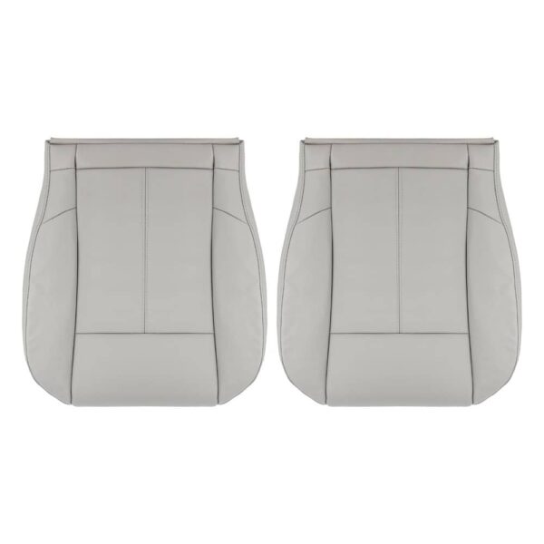 Chrysler Town & Country cuero 2008-2016 gris claro fundas de asiento para conductor y pasajero recambio OEM Chrysler Town & Country 2008-2016 | Funda de asiento de recambio OEM