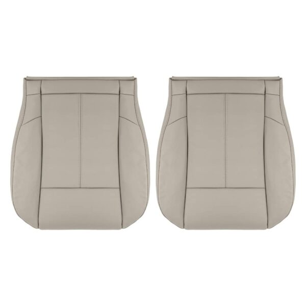 Chrysler Town & Country cuero 2008-2016 beige medio escarchado fundas de asiento de repuesto OEM para conductor y acompañante Chrysler Town & Country 2008-2016 | Funda de asiento de recambio OEM