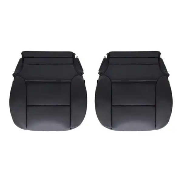 gmc-sierra-leather-2014-2019-jet-black-driver-and-passenger-bottoms-oem-replacement-seat-cover GMC Sierra (All-Terrain) 2014-2019 | OEM-Replacement Seat Cover