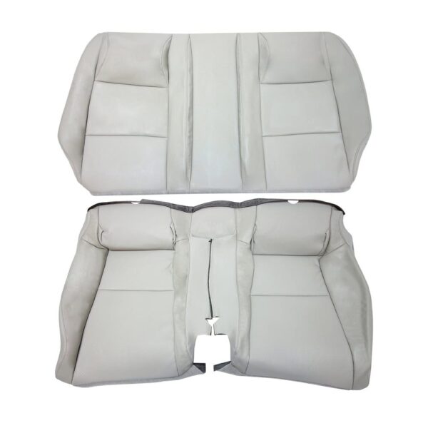 infiniti-g35-leather-perforated-2003-2007-gray-rear-bench-top-and-bottom-oem-replacement-seat-cover Infiniti G35 (V35) Coupe 2003-2007 | OEM-Replacement Seat Cover