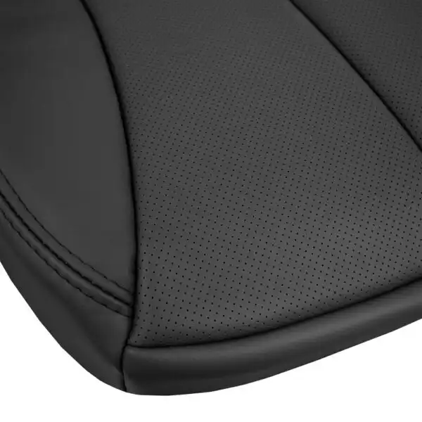 subaru-forester- genuine-leather-perforated-2009-2013-black-driver-or-passenger-top-close-view-oem-replacement-seat-cover Subaru Forester 2009-2013 | OEM-Replacement Seat Cover