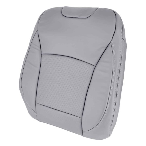 subaru-outback-cuero-perforado-2018-2019-gris-titanio-costuras-blancas-conductor-parte-superior-recambio-original-funda-de-asiento (7) Subaru Outback Limited 2018-2019 | Funda de asiento de repuesto OEM