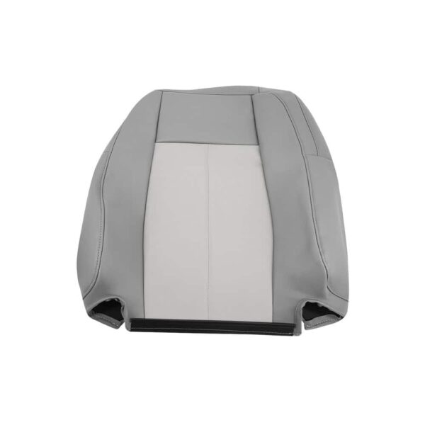 chevrolet-trailblazer-leather-2005-2009-light-gray-and-dark-gray-driver-or-passenger-top-oem-replacement-seat-cover Chevrolet Trailblazer 2005-2009 | OEM-Replacement Seat Cover
