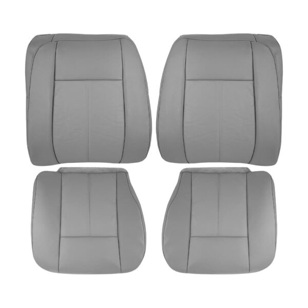 chevrolet-trailblazer-leather-2005-2009-light-gray-driver-and-passenger-top-and-bottom-oem-replacement-seat-cover Chevrolet Trailblazer 2005-2009 | OEM-Replacement Seat Cover