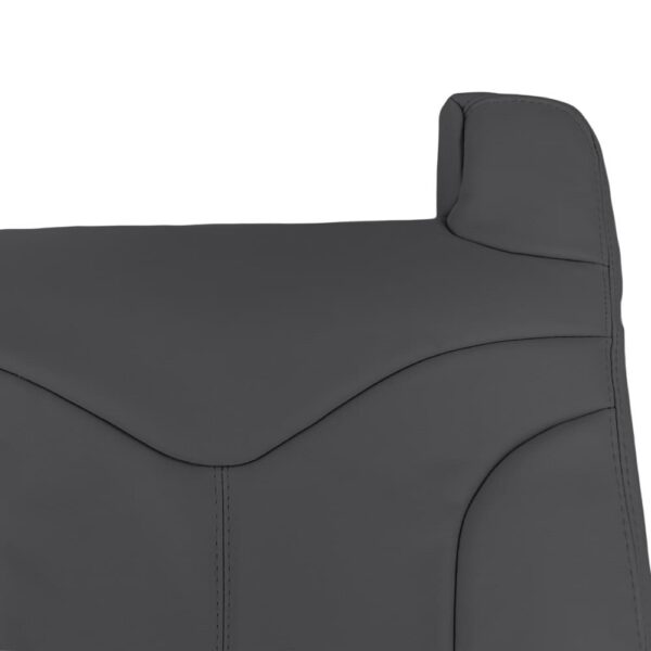 gmc-sierra-leather-1999-2002-dark-graphit-driver-top-close-view-oem-replacement-seat-cover GMC Sierra 1999-2002 | OEM-Replacement Seat Cover