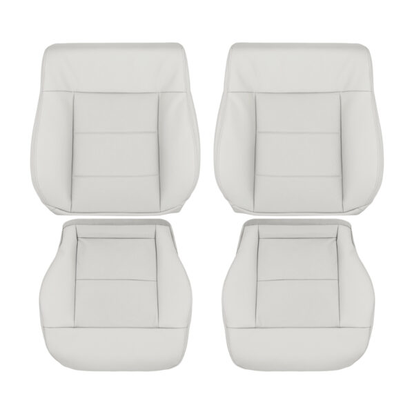 mercedes-benz-e350-2014-2016-perforated-leather-light-gray-driver-and-passenger-top-and-bottom-oem-replacement-seat-cover Mercedes-Benz E350 2014-2016 | OEM-Replacement Seat Cover