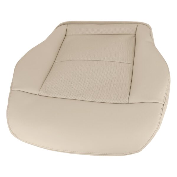 mercedes-benz-e350-2014-2016-perforated-leather-silk-beige-driver-bottom-oem-replacement-seat-cover-3 Mercedes-Benz E350 2014-2016 | OEM-Replacement Seat Cover