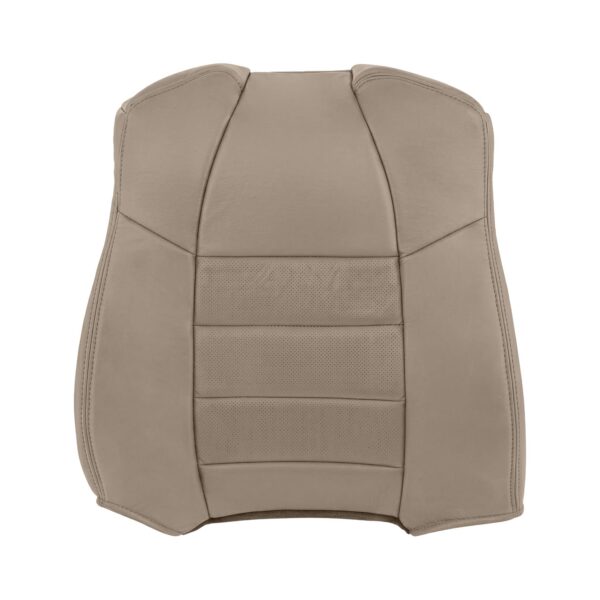 ford-f-350-2001-2007-perforated-leather-parchment-(tan)-driver-top-oem-replacement-seat-cover Ford F-350 2001-2007 | OEM-Replacement Seat Cover