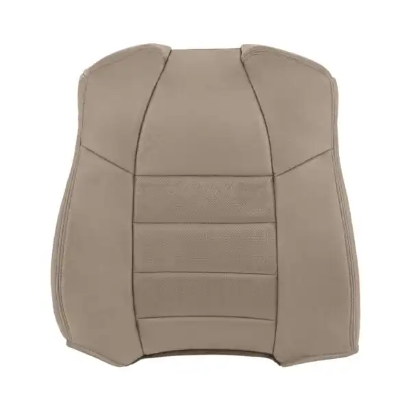 ford-f-350-2001-2007-perforated-leather-parchment-(tan)-driver-top-oem-replacement-seat-cover Ford F-350 2001-2007 | OEM-Replacement Seat Cover