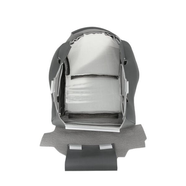 honda-pilot-perforated-leatherette-2003-2004-olive-gray-front-driver-or-passenger-bottom-inside-out-view-oem-replacement-seat-cover Honda Pilot 2003-2005 | OEM-Replacement Seat Cover