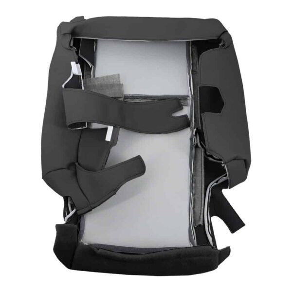 lexus-gx460-leatherette-perforé-2010-2023-noir-seconde-rangée-conducteur-ou-passager-couverture-de-siège-top-side-inside-out-view-oem-replacement-cover Lexus GX460 2010-2023 (arrière) - Housse de siège de remplacement OEM