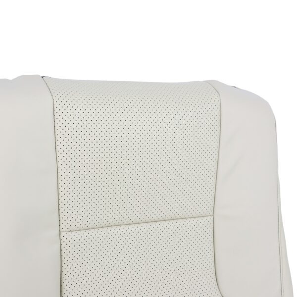 lexus-gx460-leatherette-perforated-2010-2023-ecru-seconde-rangée-conducteur-ou-passager-top-side-close-view-oem-replacement-seat-cover Lexus GX460 2010-2023 (arrière) - Housse de siège de remplacement OEM