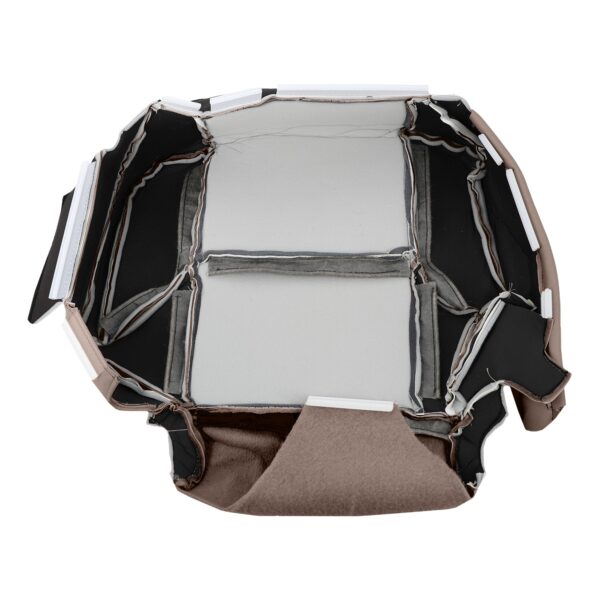 lexus-gx460-leatherette-perforated-2010-2023-sepia-second-row-driver-or-passenger-bottom-side-inside-out-view-oem-replacement-seat-cover Lexus GX460 2010-2023 (arrière) - Housse de siège de remplacement OEM