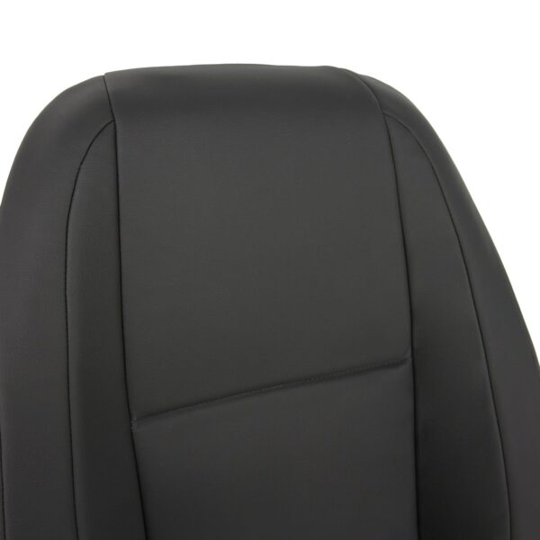 mercedes-benz-vito 2014-2026 leatherette black driver and passenger top oem replacement seat cover close view Mercedes-Benz Vito 2014-2026 | OEM-Replacement Seat Cover